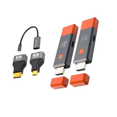 Portable Wireless HDMI Extender, 4K Decode 1080P Output, 328FT Range, for Laptop