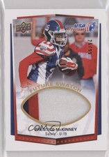 2015 USA Football U-19 Future Swatch 26/99 Prentice McKinney #1 Patch 0h1