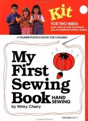 My First Sewing Book Level 1 : Hand Sewing Paperback Winky Cherry