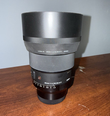 Sigma Art 85mm f/1.4 DG DN Portrait Prime Lens Sony E-Mount AF 77mm LH828-02