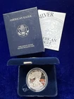 2000-P Proof $1 American Silver Eagle with OGP & COA