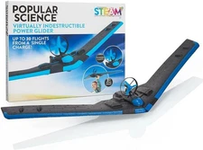 Popular Science Power Glider Plane STEAM Learning Tech Flying Outdoor Toy