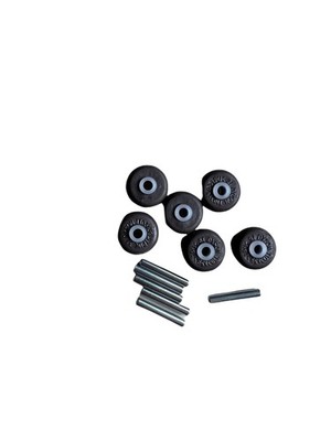 Dyson Räder mit Achse für Bodendüse Rolle 6er Set 12tlg. - Nr.: 967435-01