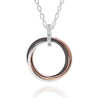equilibrium Mixed Metal Necklace Collection Gift Boxed