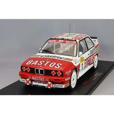 IXO BMW E30 M3 BASTOS 1991 Spa 24H #1 Ravaglia Pirro VdePoele 1/18