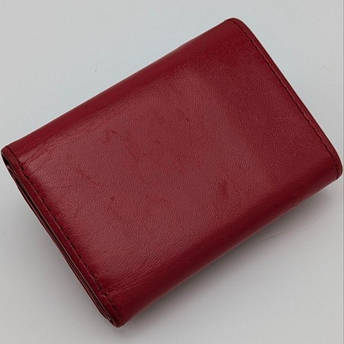 Vivienne Westwood Tri-fold Wallet Red Mini Wallet Compact Wallet - Picture 11 of 15