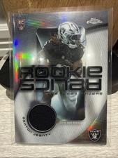 2025 Topps Chrome Ashton Jeanty Rookie Relics Raiders RC #RR-AJ Jersey Card