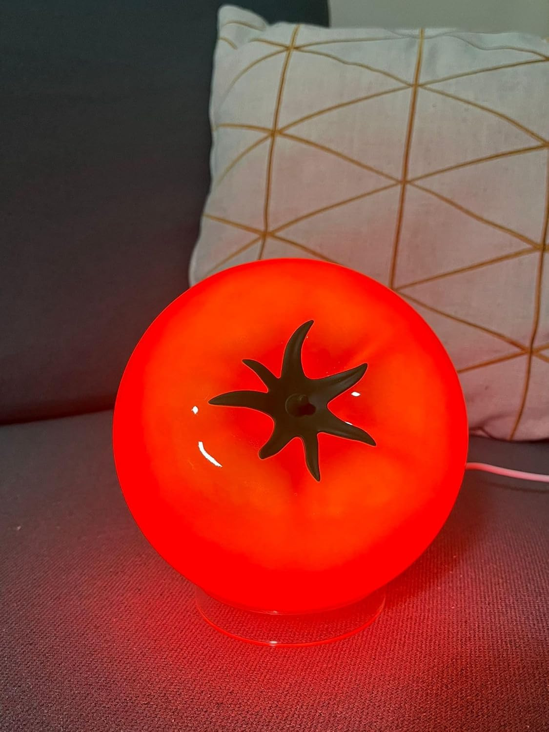 Cute Table Lamp for Bedroom Kitchen Living Room Small Cute Night Light Fruit Bed