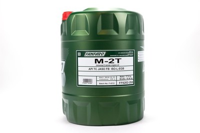 20 Liter FANFARO Motoröl Universal M-2T API TC Motorenöl Motor Öl 2Takt 2-Takter