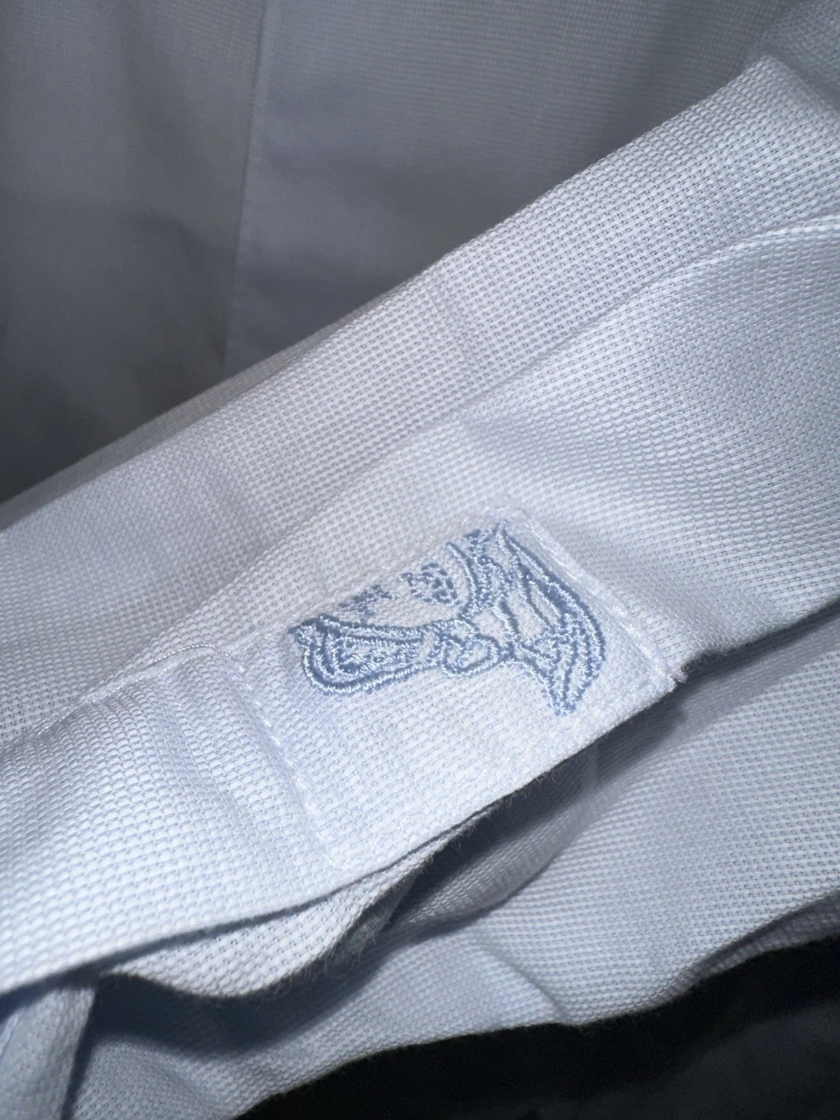 Versace camicia elegante uomo blu chiaro tendenza colletto manica lunga 16 41 usata in ottime condizioni