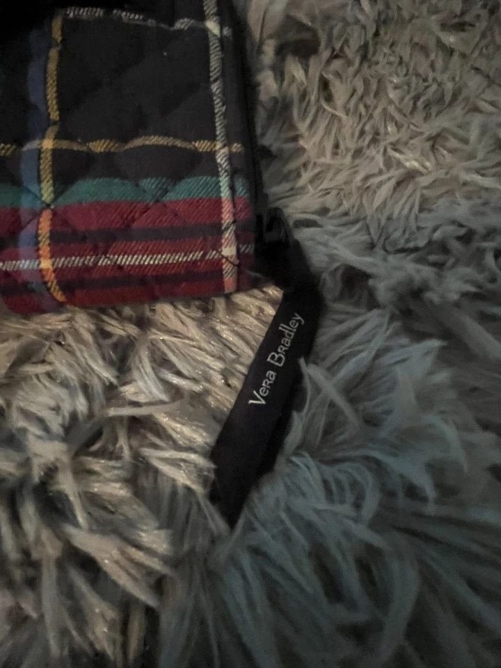 Vera Bradley Wallet Purse Set Womens Plaid Consciously Crafted Zip Pockets Set - Image 4 of 4