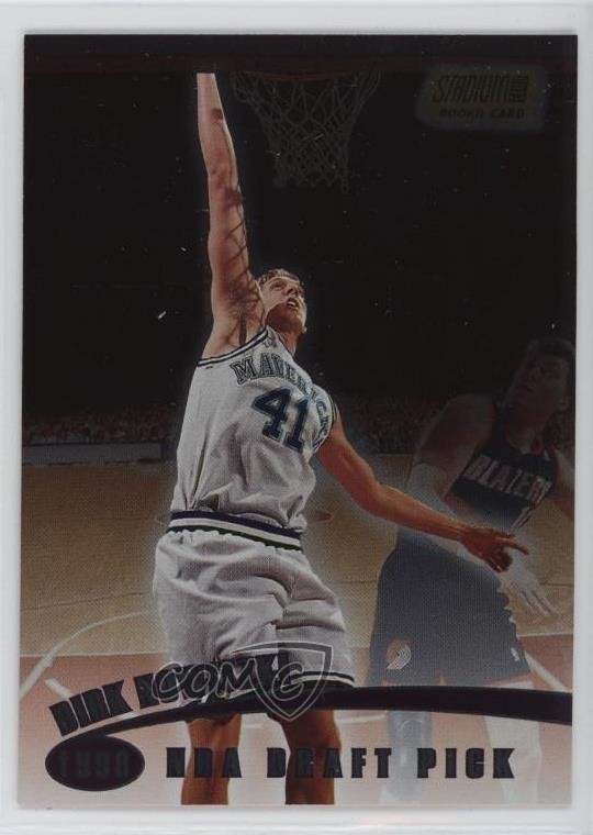 1998-99 Topps Stadium Club 1998 NBA Draft Pick Dirk Nowitzki #109 HOF 0nr3