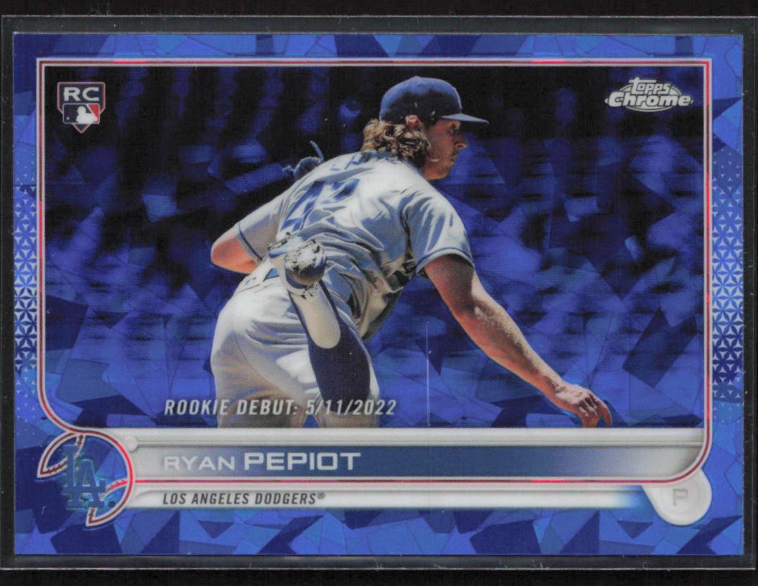 2022 Topps Chrome Update Sapphire Edition #US258 Ryan Pepiot