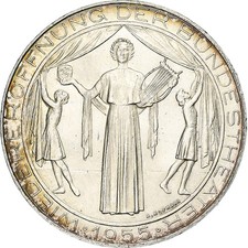 [#1212520] Austria, 25 Schilling, 1955, Silver, MS, KM:2880