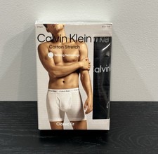 Calvin Klein Boxer Briefs Mens XL Cotton Stretch Classic Fit 3 Pack Underwear