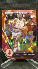 ISIAH THOMAS 2021 PRIZM RED ICE REFRACTOR HOOSIERS