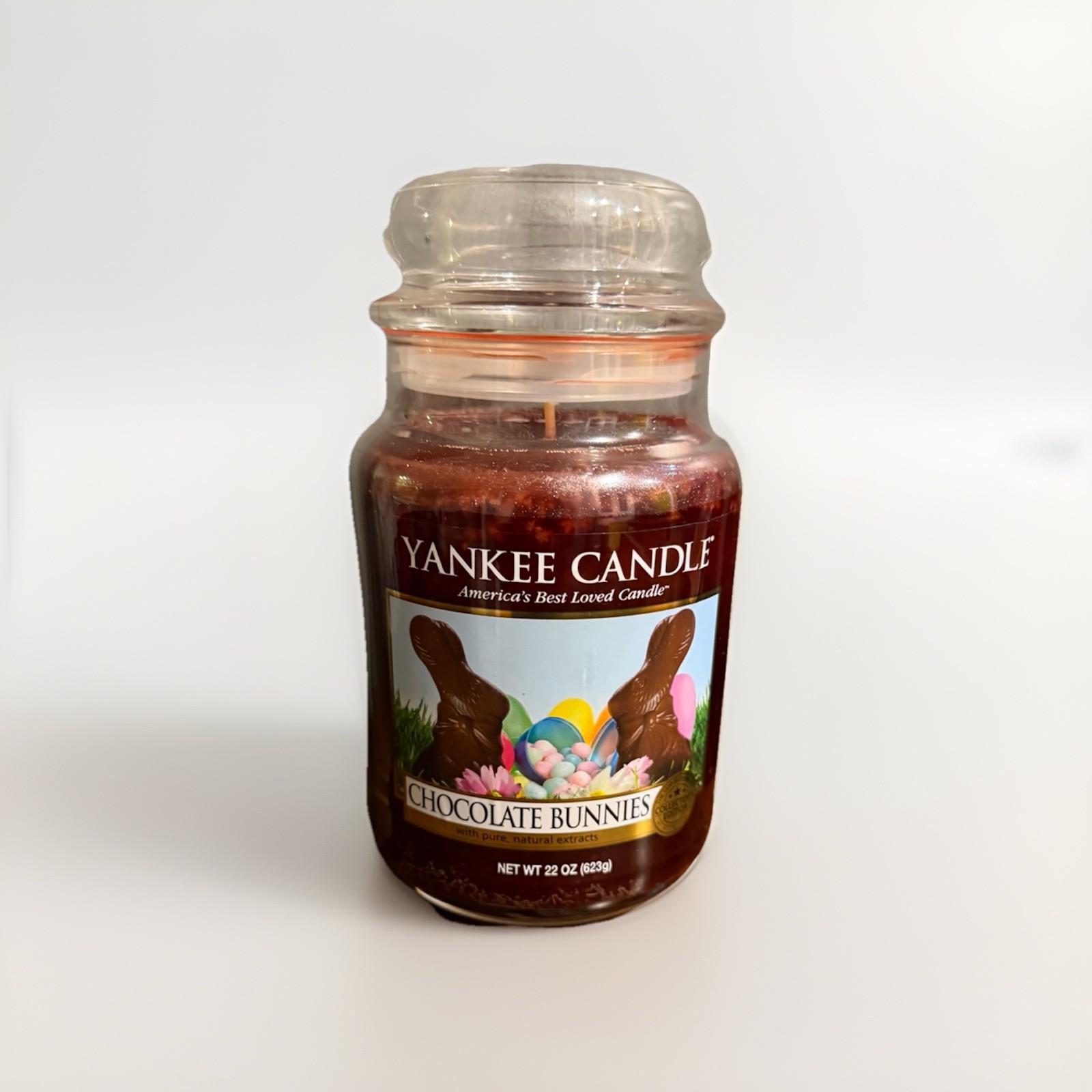 Yankee Candle Chocolate Bunnies Large Jar - Classic Label  -