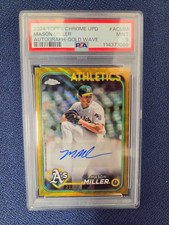 2024 Topps Chrome Update Series - Autographs Mason Miller #AC-MM Gold Wave 28/50