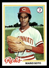 1978 Topps #427 Mario Soto Near Mint RC Rookie Reds ID: 520379