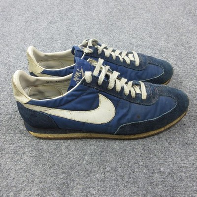 Vintage 80s Nike Oceania Shoes Mens Size 10.5 Blue Running