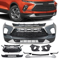 For 2023 2024 2025 Chevy Blazer Front Bumper Cover Grille Assembly Kit Complete