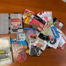 Assortment of camping supplies