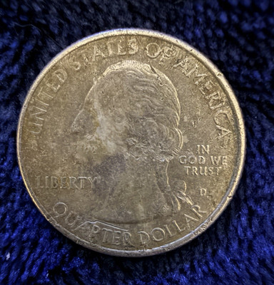 2014-D Great Sand Dunes America the Beautiful Quarter die error!