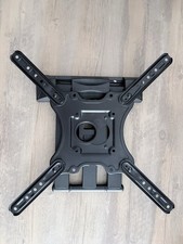 TV Fernseher Wandhalterung Bis 46 Zoll, Vesa 300x300, Schwarz Mit Abdeckung