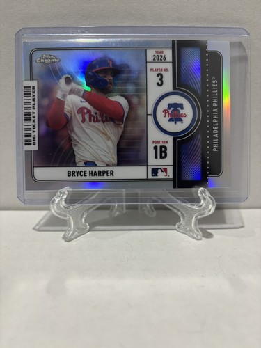Bryce Harper #BTP-19 2026 Topps Big Ticket Players card