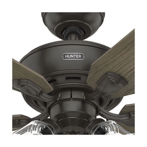 Hunter 52 inch Indoor Ceiling Fan with LED Lights and Pull Chain - Standard M... - Picture 8 of 12