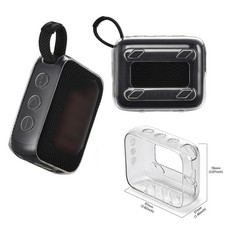 TPU Clear Protective Case Cover for JBL GO 4 Wireless Bluetooth Speaker 4th Gen