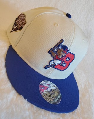 Buffalo Bisons MiLB Ebbets Field Flannels Vintage Snapback Ivory / Blue