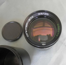 Vintage Soviet Russian USSR CCCP KMZ Jupiter-37A 135mm f/3.5 Camera Lens M42
