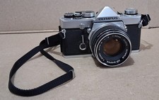 Olympus OM-1 35mm SLR Film Camera w/1:1.8 F 50mm Lens