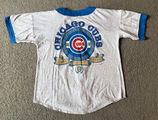 VTG 1993 Artex Sportswear Chicago Cubs Button Front MLB Jersey - Size Large
