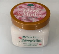 Tree Hut Merry Mint Shea Sugar Scrub, 18 oz