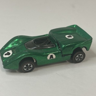 1968 Hot Wheels Redline Green McLaren M6A