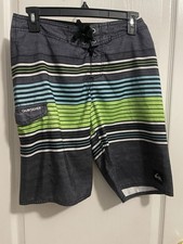 Quiksilver Boardshorts Youth Boys Size 27 Surf Swim Beach