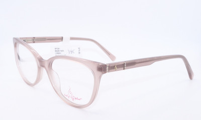 NEW BABY PHAT BP291 CRBSH CRYSTAL NUDE AUTHENTIC DESIGNER EYEGLASSES 53-18
