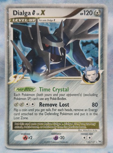 Pokémon TCG Dialga G LV.X 122/127 Platinum