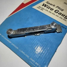 TRW Spark Plug Wire Gap Gauge 8 Blade w/ Adjusting Tool