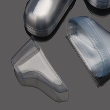 10 Pcs Baby Feet Display Booties Shoes Socks Clear Plastic Support Showcase NEW