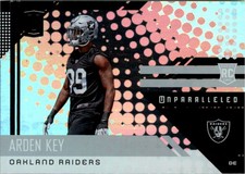 2018 Panini Unparalleled #233 Arden Key RC - FB
