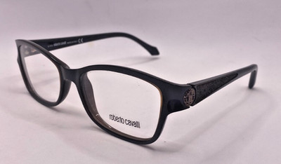 ROBERTO CAVALLI FRAMES ONLY EYEGLASSES MAHE 759 048 BROWN 55-17-135