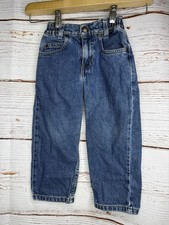 Vintage Levi's 566 Loose Fit Orange Tab Jeans Size 4 EUC Good Elastic 90 s Vtg