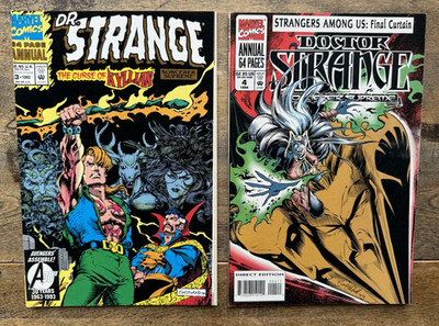 Doctor Strange Sorcerer Supreme Annual #3-4 Lot Marvel
