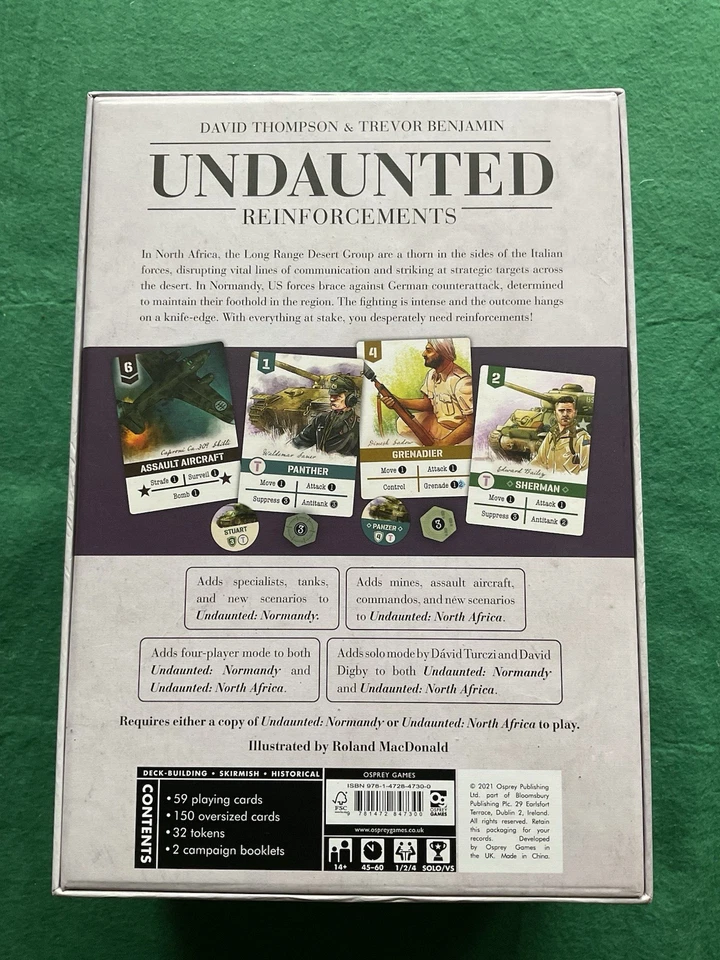 Undaunted: Reinforcements, Normandy, and North Africa Bundle Fully Sleeved - Image 2 of 4