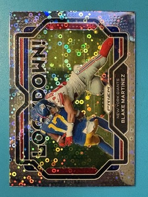 2021 Prizm Blake Martinez Lockdown! Silver Disco SP #4 New York Giants   