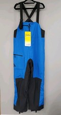 NEW Ski-Doo Snowmobile 441672 Men BC Kona Highpants XL Indigo Blue Bibs Overalls
