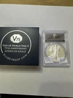 2020 W $1 Silver American Eagle - V75 Privy Mark - PCGS PR70 Signed By David Hal